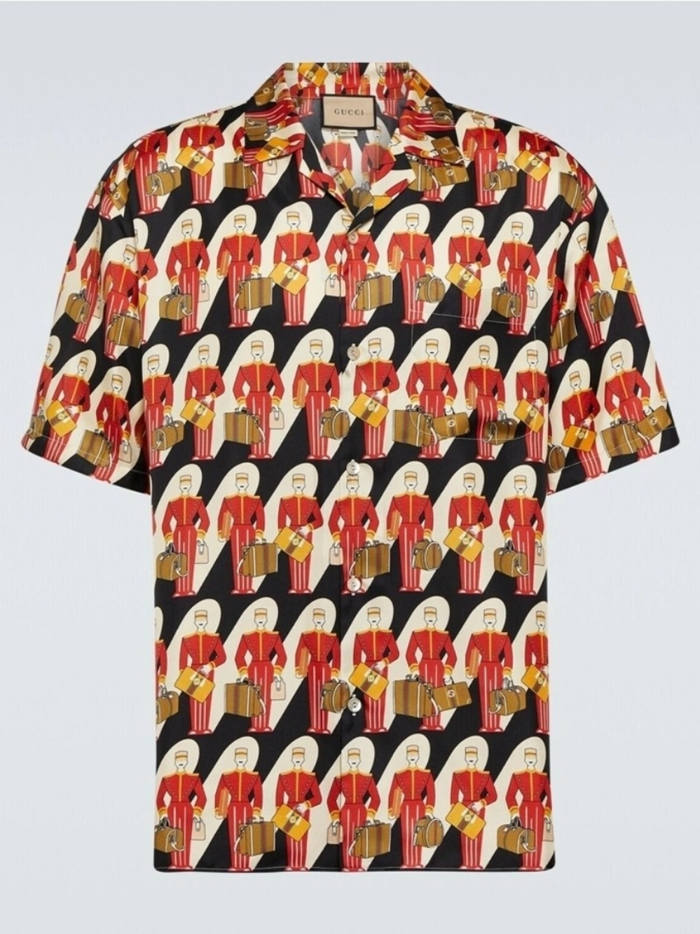 Gucci Porter Silk Twill Shirt